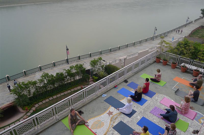 Holywater by Ganga Kinare, Rishikesh - yoga1