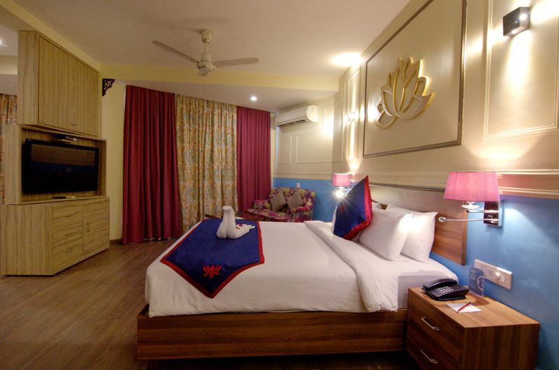 Hotel Ganga Kinare, Rishikesh - Family Room1